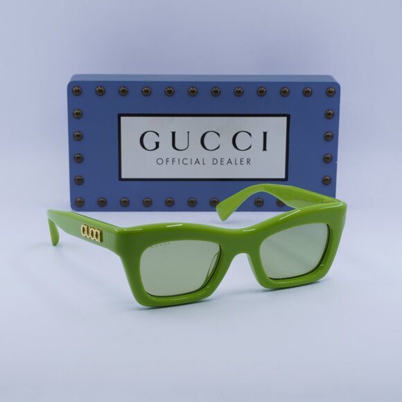 Final Price! Gucci GG17773S 006 Acid Green Sunglasses main image 13